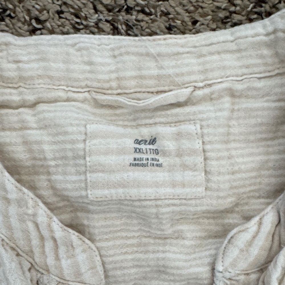 Aerie Daybreak Cover Up Shirt - Picture 2 of 3